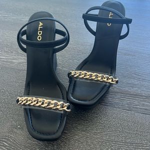 Black ALDO wedges